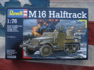 Revell 03228  M16 Halftrack met AA Gun   1:76